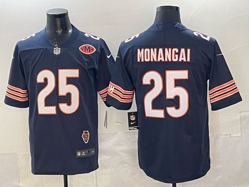 Men 2026 Chicago Bears #25 Monangai Blue Nike Limited NFL Jersey style 02->chicago bears->NFL Jersey